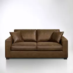 Flash Furniture Srie Harmony Canap en microfibre brun chocolat avec 2 fauteuils inclinables intgrs